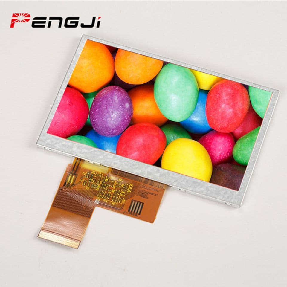 4.3" 800×480 TFT LCD (PJ4302G01-32H60P)