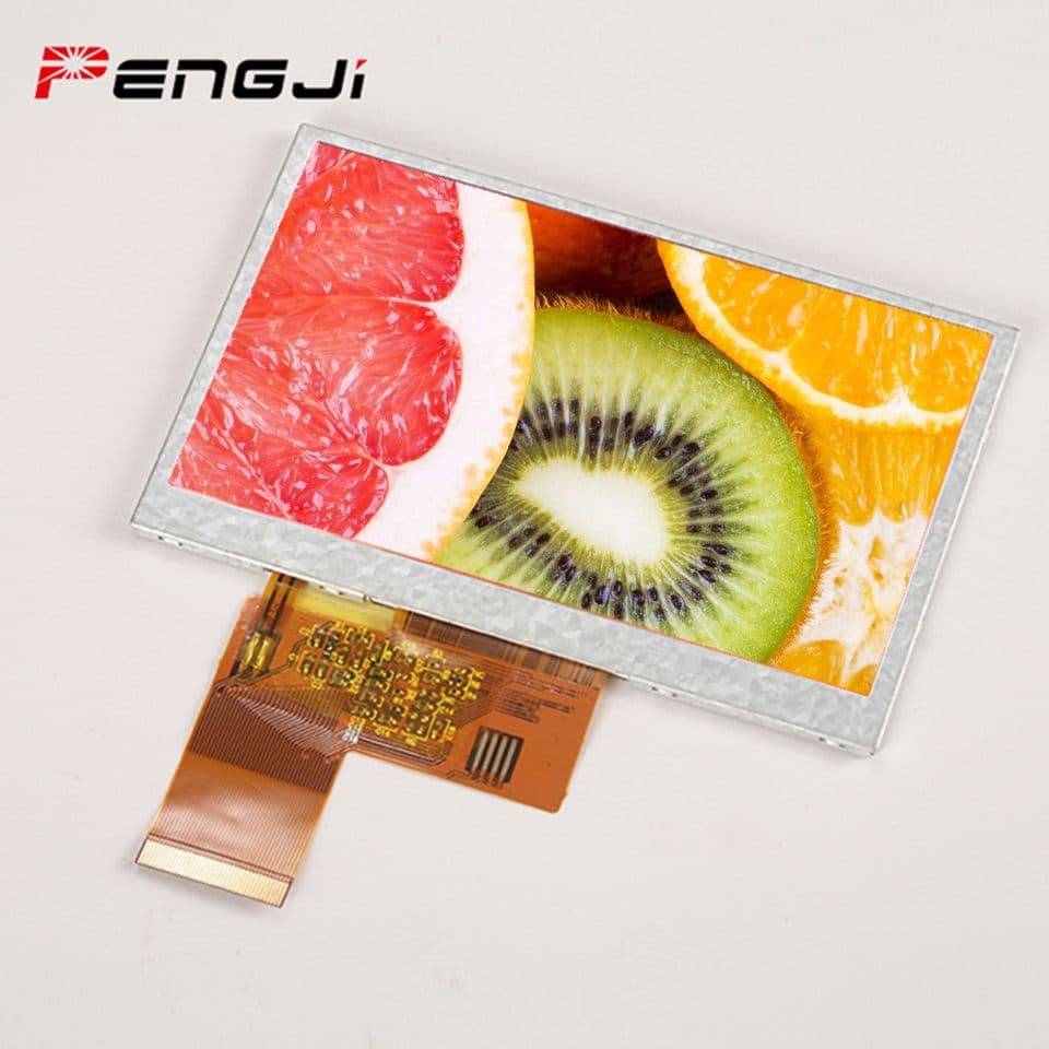4.3" 480×272 TFT LCD (PJ4301I102-29H40P350)