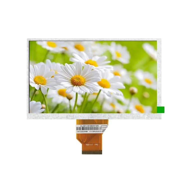 7" 800×480 TFT LCD, RGB (PJT700P94H57-400P50N)