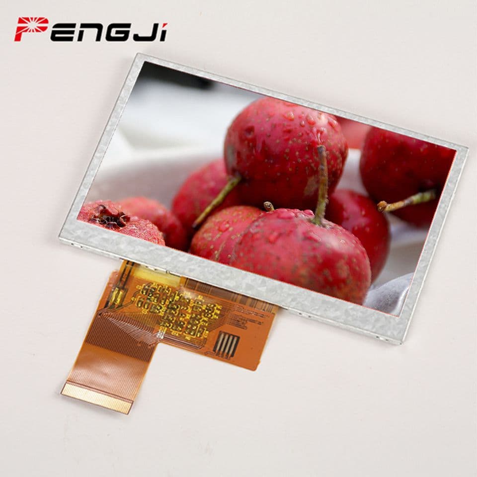4.3" 480×272 TFT LCD, RGB (PJ4301I42-29H40P500)