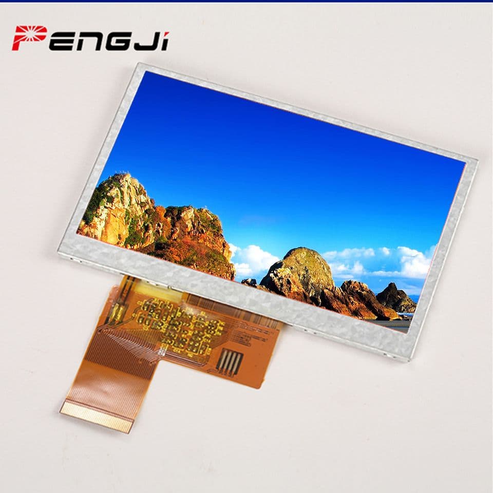 5" 480×272 TFT LCD, RGB (PJ5003I10-28H40P250)