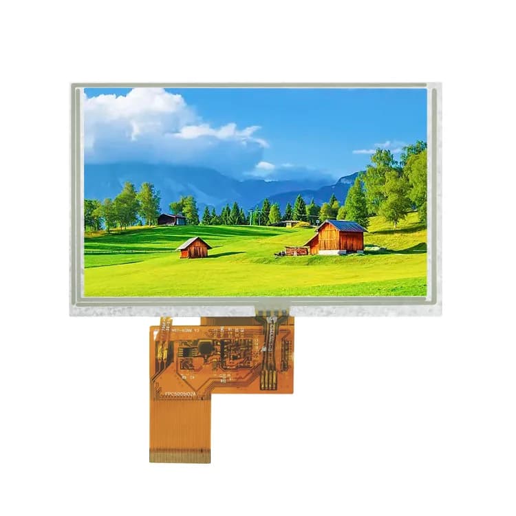 5" 800×480 TFT LCD, RGB (PJ5005I02-40H40P300R)