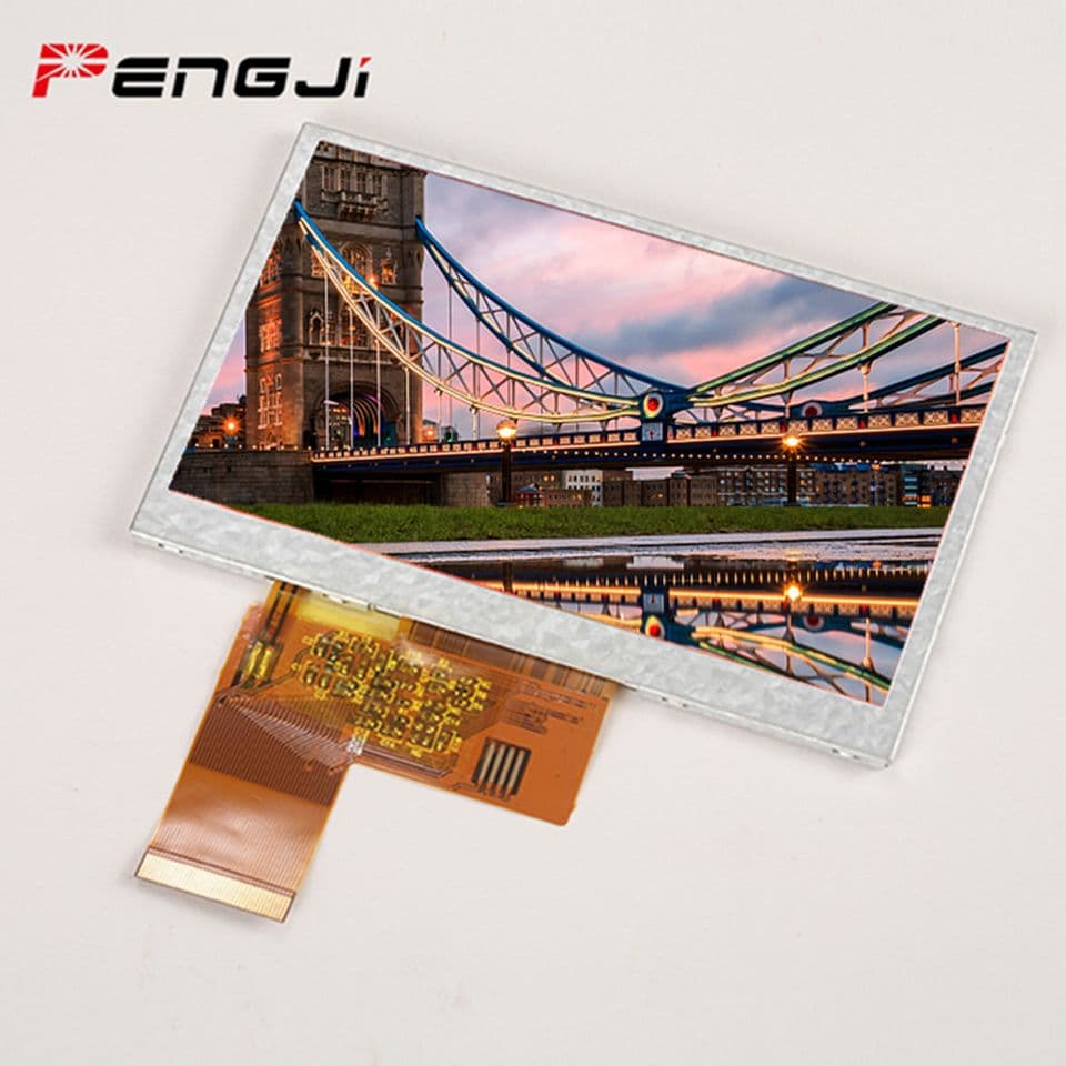4.3" 480×272 TFT LCD (PJ4301I108-41H40P300R)
