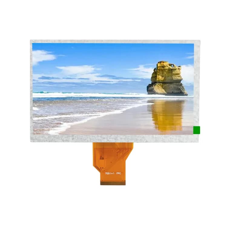 7" 800×480 TFT LCD, RGB (PJ7004I40-57H50P250)