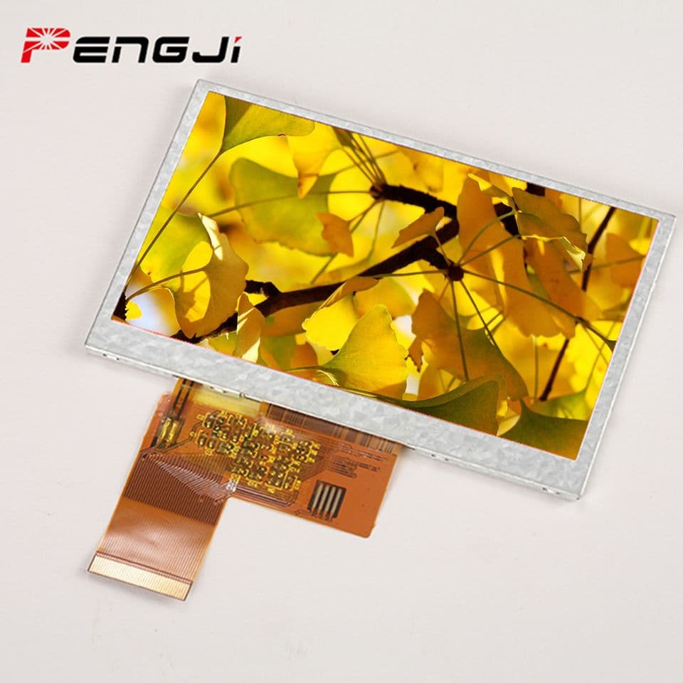 4.3" 480×272 TFT LCD (PJ4301I89-29H40P250)
